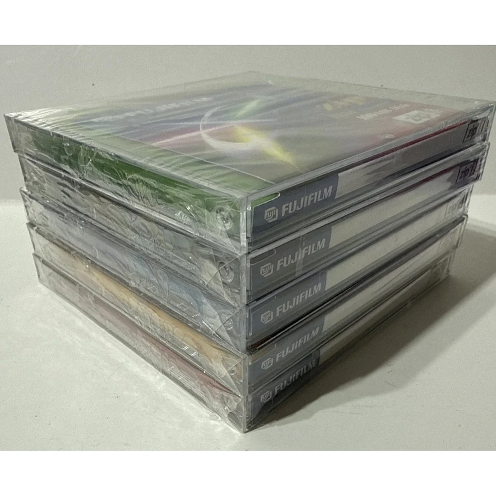 Zip 100MB Disk IBM Formatted Color Disks ATOMM Fujifilm USA 5 Pcs Factory Sealed
